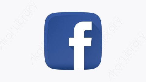 图片素材-008-脸谱网facebook扁平卡通社交媒体徽标元素图标