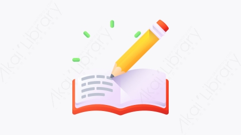 图片素材-008-作业homework扁平卡通教育元素图标