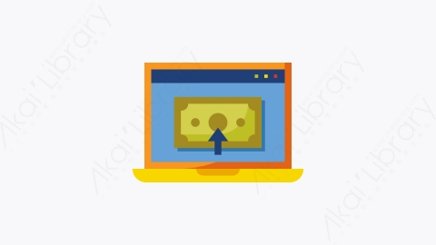 图片素材-008-网上支付online_payment扁平卡通营销和SEO元素图标