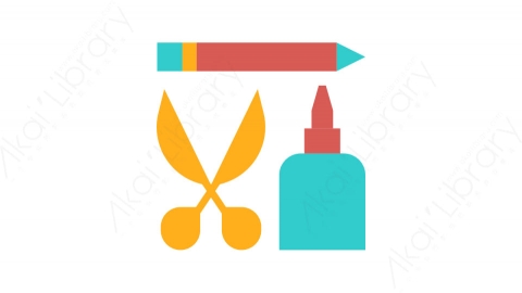 图片素材-008文具_stationery庆祝节日活动道具元素图标