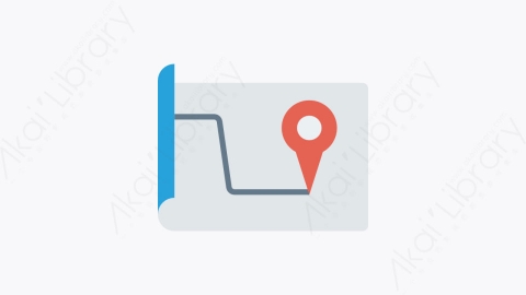 图片素材-0080-地图-9map卡通扁平地图和导航元素图标