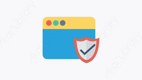 图片素材-0086-浏览器browser卡通扁平生活日常安全元素图标