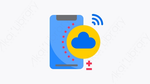 图片素材-009-云端cloud扁平卡通智能手机元素图标