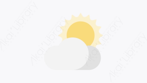 图片素材-009-阴天-1cloudyday扁平卡通天气元素图标