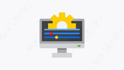 图片素材-009-配置configuration扁平卡通计算机程序应用元素图标