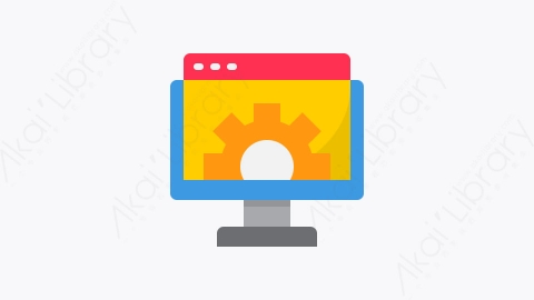 图片素材-009-配置configuration扁平卡通网络技术元素图标