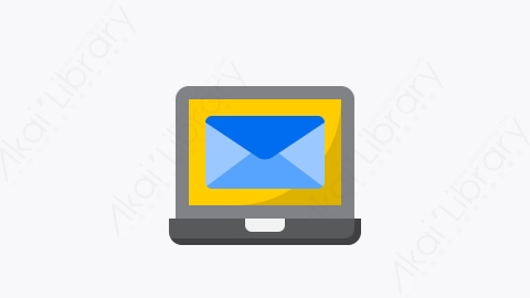 图片素材-009-电子邮件email扁平卡通信封和邮件元素图标