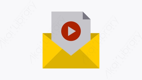 图片素材-009-电子邮件email扁平卡通多媒体元素图标