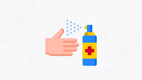 图片素材-009-洗手液handwash扁平卡通手洗洗手元素图标
