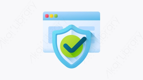 图片素材-009-网络浏览器web_browser扁平卡通网络安全元素图标