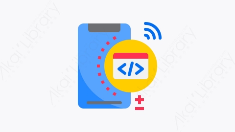 图片素材-010-代码code扁平卡通智能手机元素图标