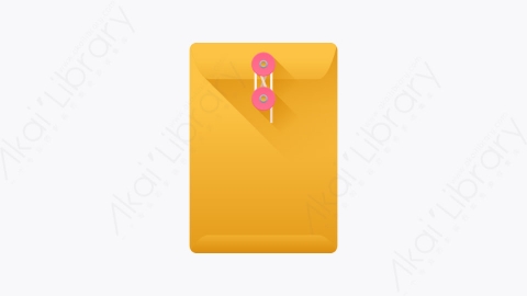 图片素材-010-信封envelope扁平卡通文具元素图标