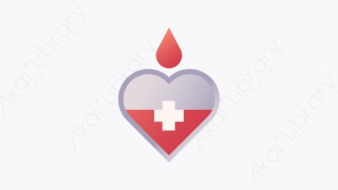 图片素材-011-献血blood_donation扁平卡通献血图标