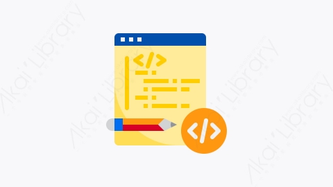 图片素材-011-编码coding扁平卡通开发元素图标