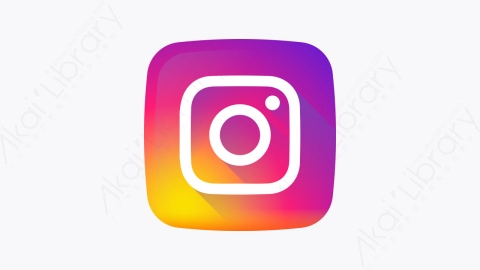图片素材-011-instagram扁平卡通社交媒体徽标元素图标