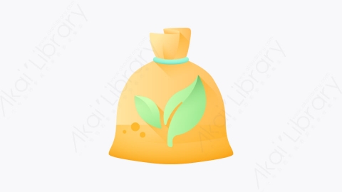 图片素材-011-有机organic扁平卡通生态元素图标