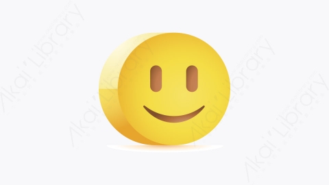 图片素材-011-微笑smile卡通表情符号元素图标