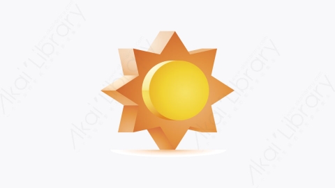 图片素材-011-太阳sun卡通夏季元素图标