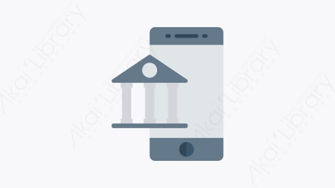 图片素材-0110-银行banking卡通扁平通信沟通元素图标
