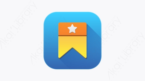 图片素材-012-书签bookmark扁平卡通UI界面元素图标