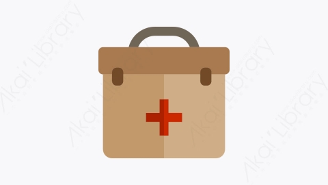 图片素材-012-急救箱firstaidkit扁平卡通卫生保健元素图标