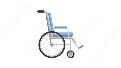 图片素材-012轮椅_wheelchair医学医疗用品道具元素图标