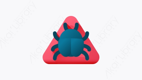 图片素材-013-错误bug扁平卡通网络安全元素图标