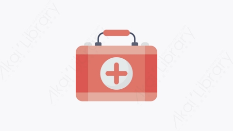 图片素材-013-急救箱first_aid_kit扁平卡通医疗设备元素图标