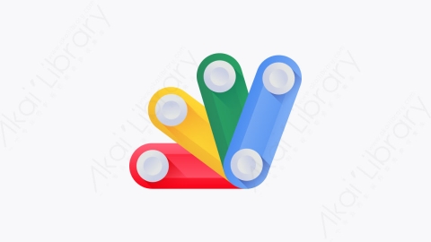 图片素材-013-谷歌应用程序脚本google_apps_script扁平卡通Google Suite元素图标