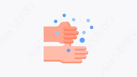图片素材-013-洗手hand_washing扁平卡通手洗洗手元素图标