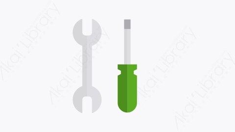 图片素材-013-工具-1tools扁平卡通施工元素图标