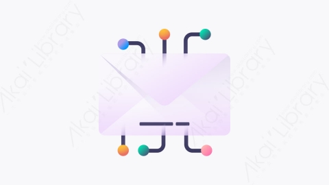 图片素材-014-电子邮件email扁平卡通加密货币元素图标