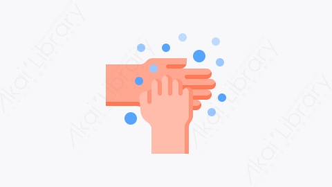 图片素材-014-洗手hand_washing扁平卡通手洗洗手元素图标