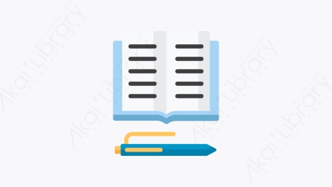 图片素材-014-作业homework扁平卡通大学学校教育元素图标