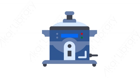 图片素材-015油炸锅_fryer电器道具元素图标