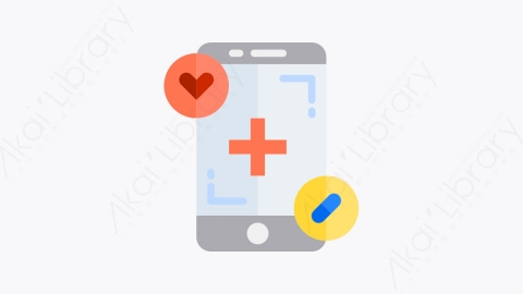 图片素材-015-医疗保健healthcare扁平卡通卫生保健元素图标
