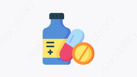 图片素材-015-医学medicine扁平卡通冠状病毒元素图标