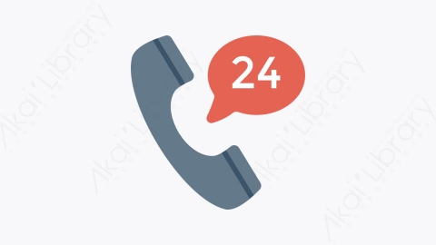 图片素材-015-电话telephonecall扁平卡通医院医疗与健康图标元素