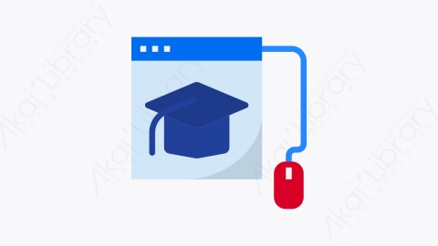 图片素材-016-在线学习-8elearning扁平卡通电子学习元素图标