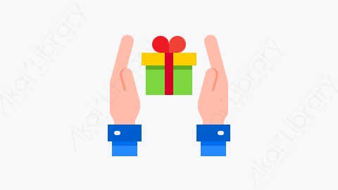 图片素材-016-礼品盒gift_box扁平卡通礼物元素图标
