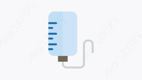 图片素材-016-静脉注射intravenous扁平卡通卫生保健元素图标