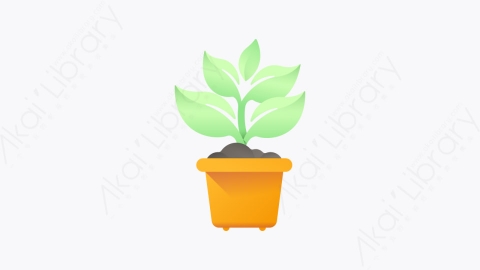 图片素材-016-工厂plant扁平卡通生态元素图标