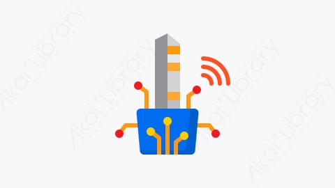图片素材-016-智能钥匙smart_key扁平卡通物联网元素图标