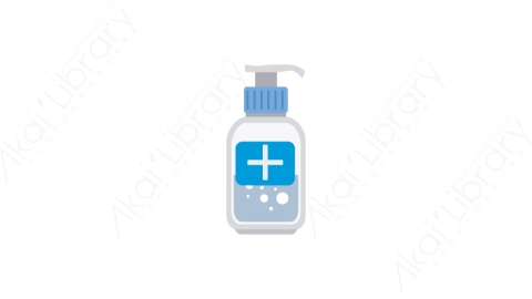 图片素材-017抗菌凝胶_antibacterial_gel清洁卫生道具元素图标