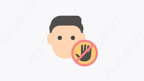 图片素材-017-请勿触摸dont_touch扁平卡通冠状病毒元素图标