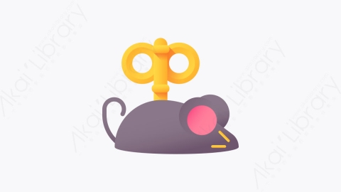 图片素材-017-鼠标mouse_toy扁平卡通Instagram宠物元素图标