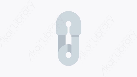 图片素材-017-安全销safetypin个扁平卡通工具元素图标