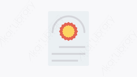 图片素材-0172-证书certificate卡通扁平文件和文件夹元素图标