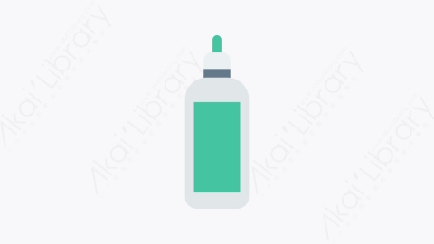 图片素材-0173-瓶子-1bottle卡通扁平体育与健身元素图标