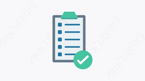 图片素材-0174-检查表-4checklist卡通扁平商业和办公元素图标